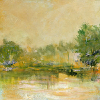 Impressionist Landscape acrylic on canvas by South Carolina Artist Alicia Leeke