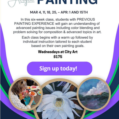 Advanced Acrylic Painting March-April 2026