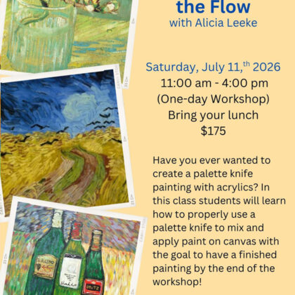 Van Gogh with the Flow July 2026