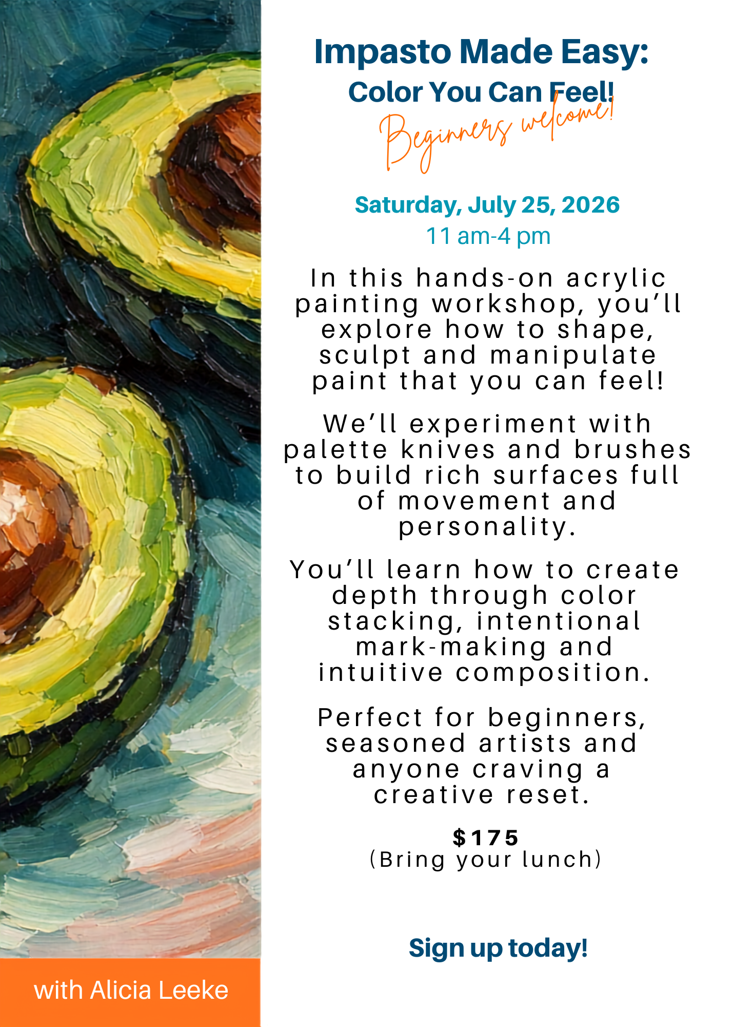 Impasto Made Easy: Color You Can Feel